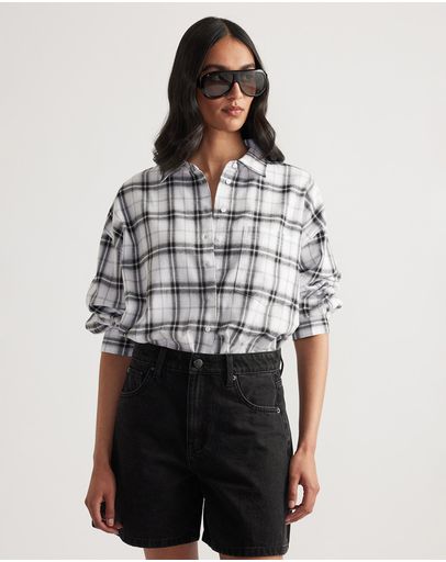 White Plaid
