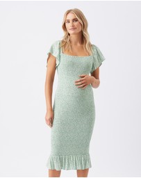 Ripe Maternity - Selma Shirred Dress