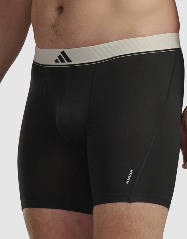 adidas Sportswear - 3 Pack Active Micro Flex Eco Boxer Brief Underwear