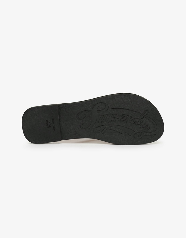 Superdry - Faux Leather Braided Flip Flop