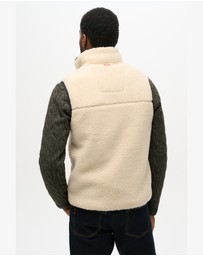 Superdry - Vintage Retro Fleece Gilet