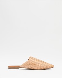 Human Premium - Barland Woven Leather Slides