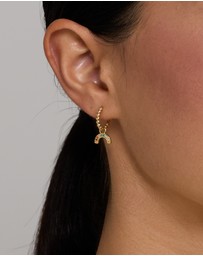 Michael Hill - Rainbow Earring Charm in 18Kt Vermeil with Cubic Zirconia