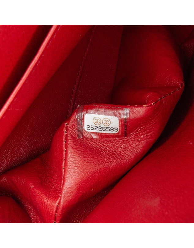 Pre-Loved by Azura Reborn - Pre-Loved Medium Classic Chevron Lambskin Double Flap