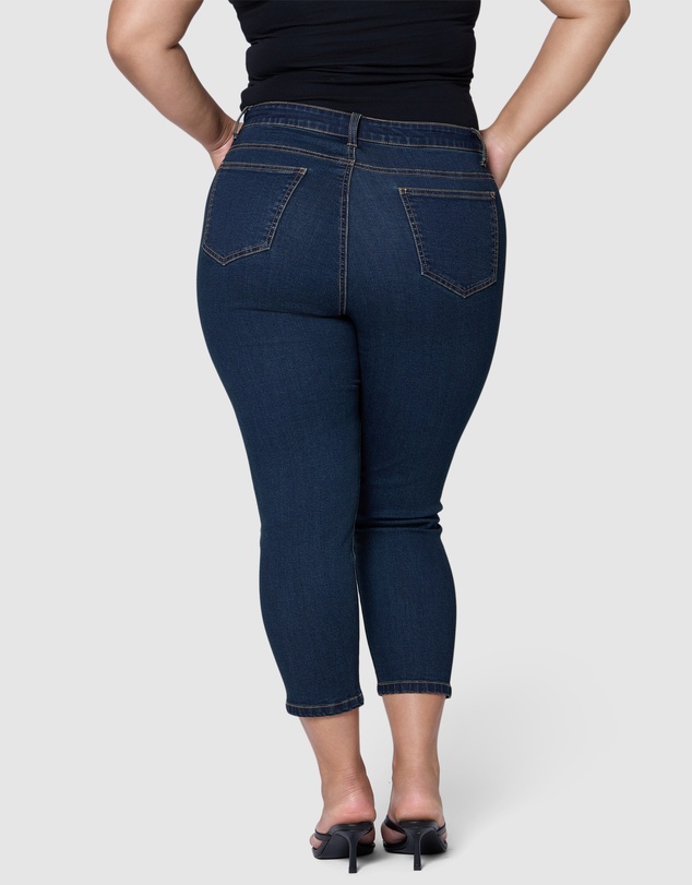 Indigo Tonic - Liv Crop Skinny Jean