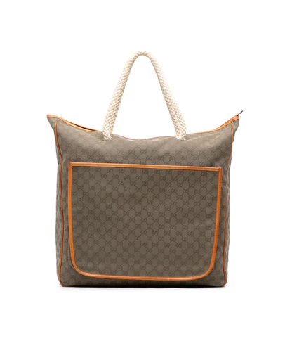Pre-Loved by Azura Reborn - Pre-Loved GG Canvas Rope Tote