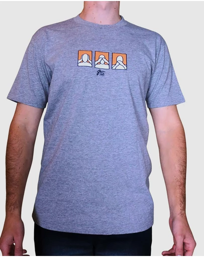 Verb - Verb Hear Men See Speak Artist Sery Jeremy Wray Tshirt Sport Grey