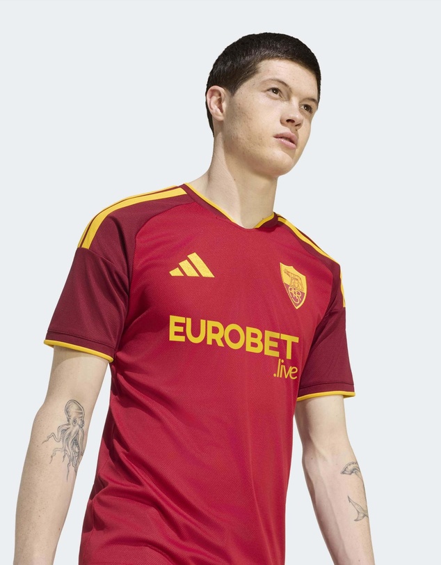 adidas Performance - AS Roma 26/27 Home Football Jersey Mens