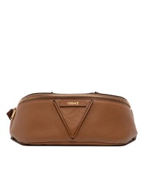 Pre-Loved by Azura Reborn - Pre-Loved Leather V Greca Signature Belt Bag