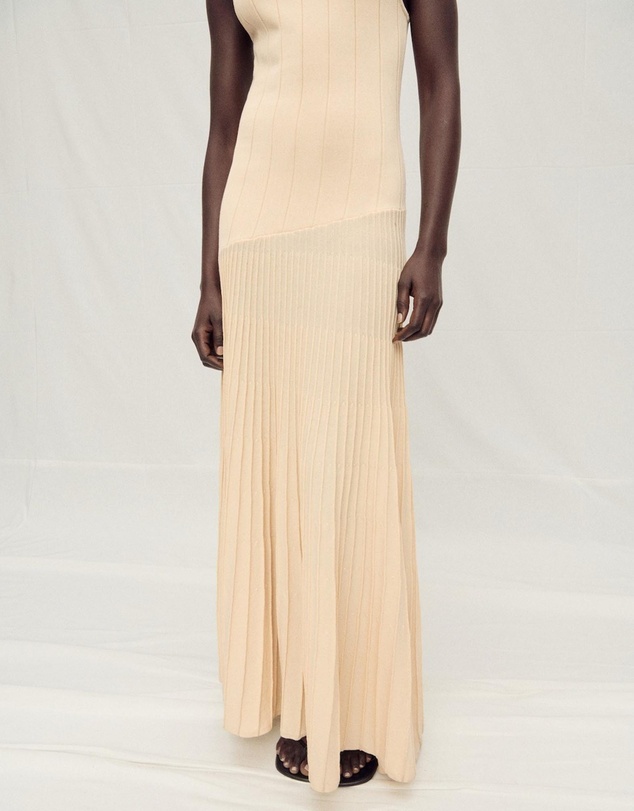 M.N.G - Piano Pleated Knitted Dress