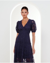 Pilgrim - Everett Puff Sleeve Maxi