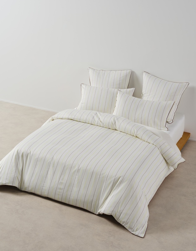 Linen House - Monday Stripe European Pillowcase