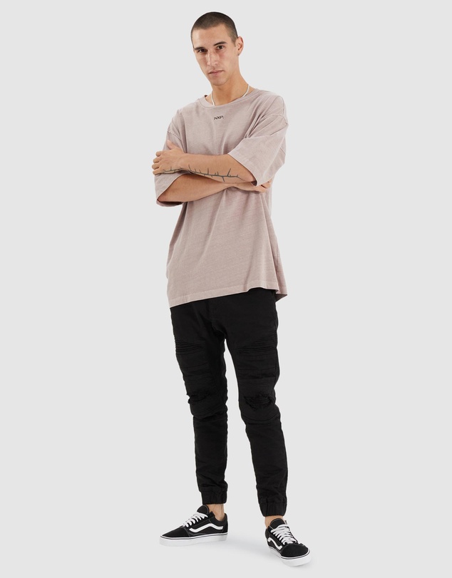 Nena & Pasadena - Viper Denim Jogger Pants