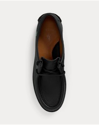 Polo Ralph Lauren - Jett Lug-Sole Leather Moc-Toe Shoes - Men's