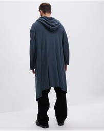 Surrounded By Ghosts - The Aikinite Hooded Rib Knit Cardigan
