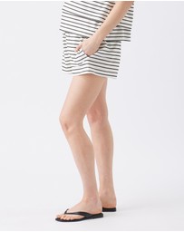 Ripe Maternity - Jada Stripe Short