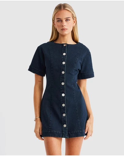 SNDYS - Tilla Denim Mini Dress
