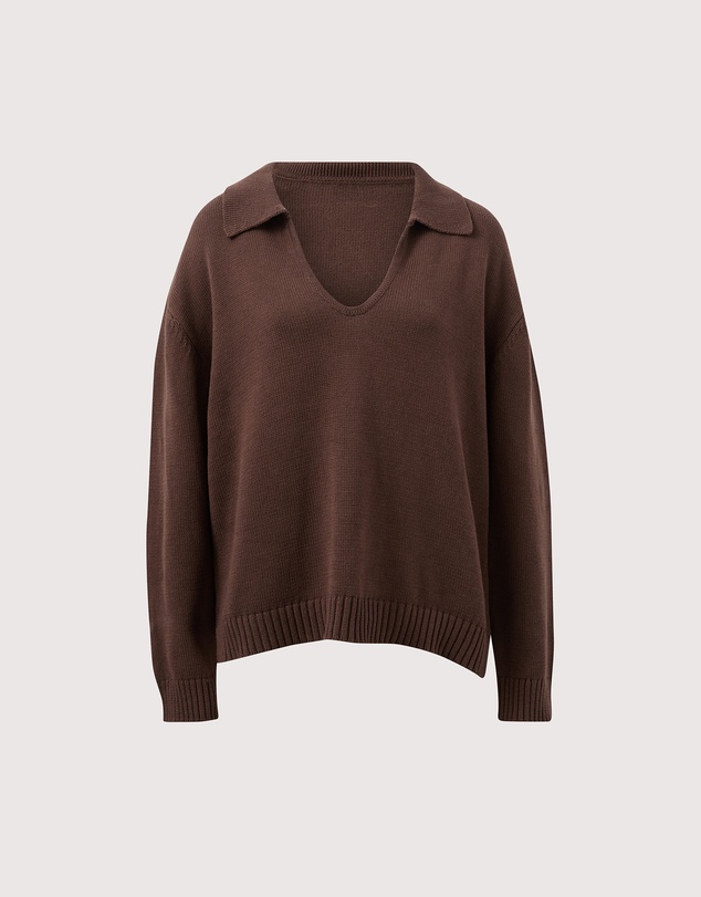 Ceres Life - Eliza Collared Knit