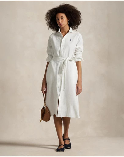 Polo Ralph Lauren - Belted Linen Shirtdress
