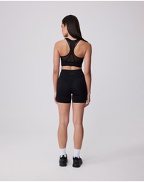 Upstate - Contour+ 5inch Panel Bike Short - Black