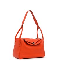 Pre-Loved by Azura Reborn - Pre-Loved hermes Pebbled Leather Handbag with Top Handle and Flap Closure