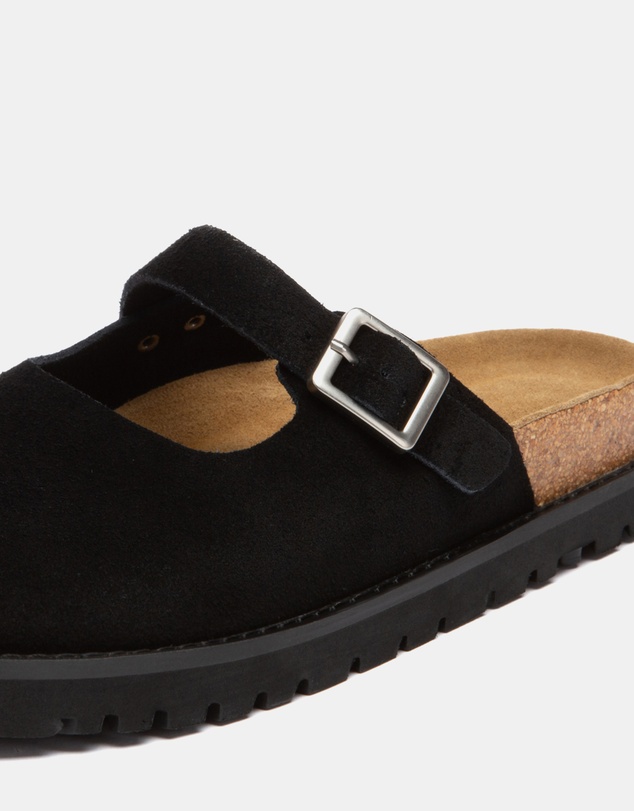 EVERAU - Australian Shepherd Ugg Brikon Cow Suede Upper Loafer Oxfords Flats