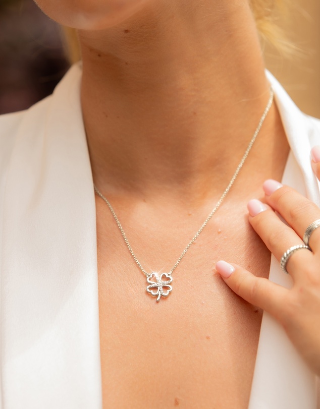 Mestige - Clover Set - Silver Plated