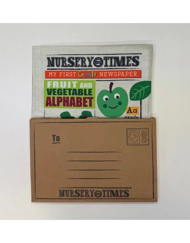 Jo and Nics Crinkly Cloth Books - Fruit & Veg