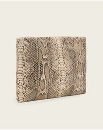 AllSaints - Bettina Snake Clutch