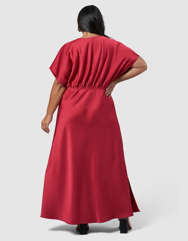 Pink Dusk by Curve Project - Want It All Maxi Dress