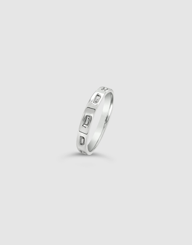 Ichu - Personalised Letter D Ring