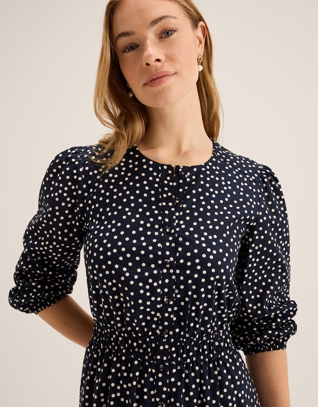 Review - Ditzy Dot Mini Dress