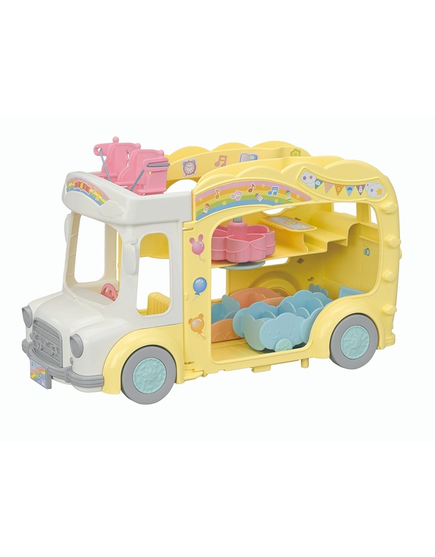 Sylvanian Families - Sylvanian Families Rainbow Fun Nursery Bus
