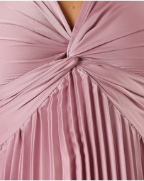 Petal & Pup - Nova Flutter Sleeve Midi Dress - Dusty Rose