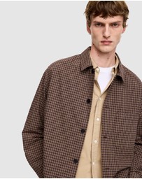 ARKET - Billy Relaxed Seersucker Check Shirt