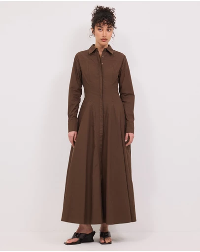 Calli - Kayanne Maxi Shirt Dress
