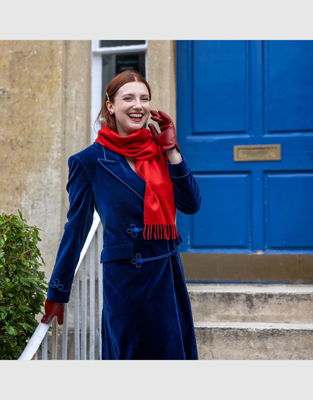 DENTS - Heritage Plain Cashmere Blend Scarf