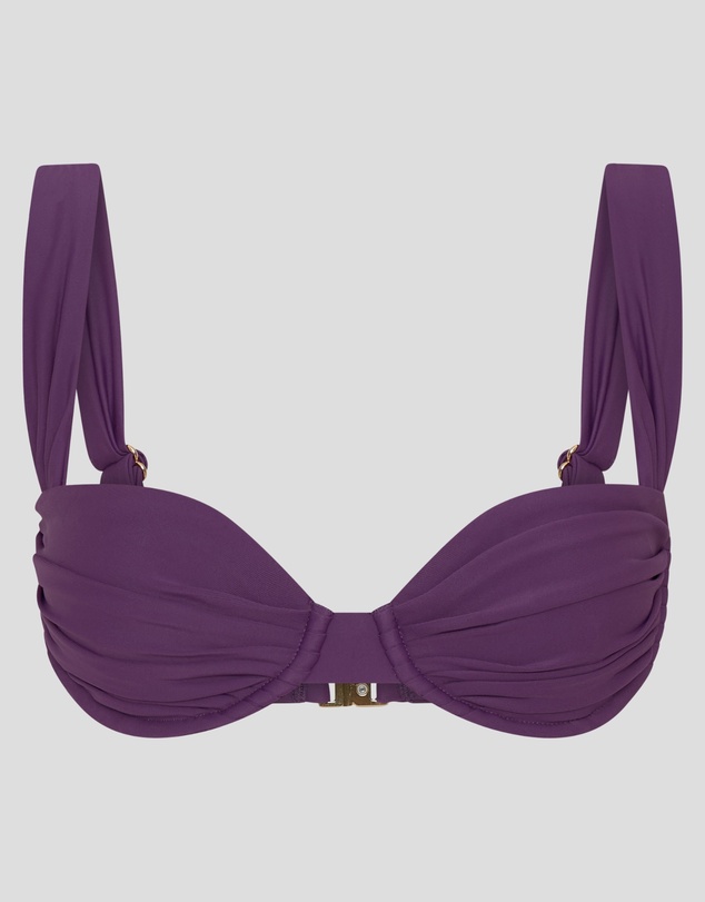 Vacay Swimwear - Rhodes Top Plum