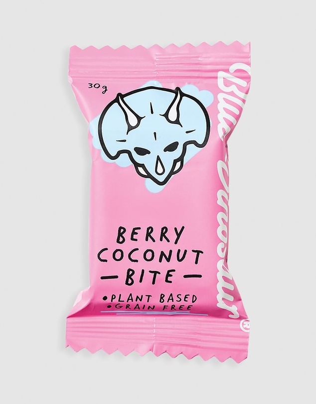 Blue Dinosaur - Berry & Coconut Hand-Baked Bite - 18x30g