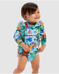 Seafolly - Viva Vacation Frill Sunsuit - Babies