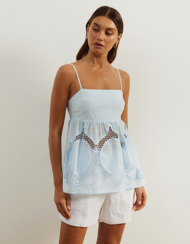Atmos&Here - Cora Embroidered Top