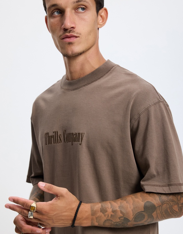 Thrills - Primitive Box Fit Oversize Cropped Tee