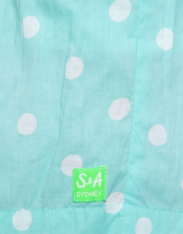 Sant And Abel - Polka Mint Boxer Shorts