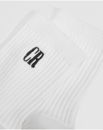 Country Road - Rib Quarter Crew Sock