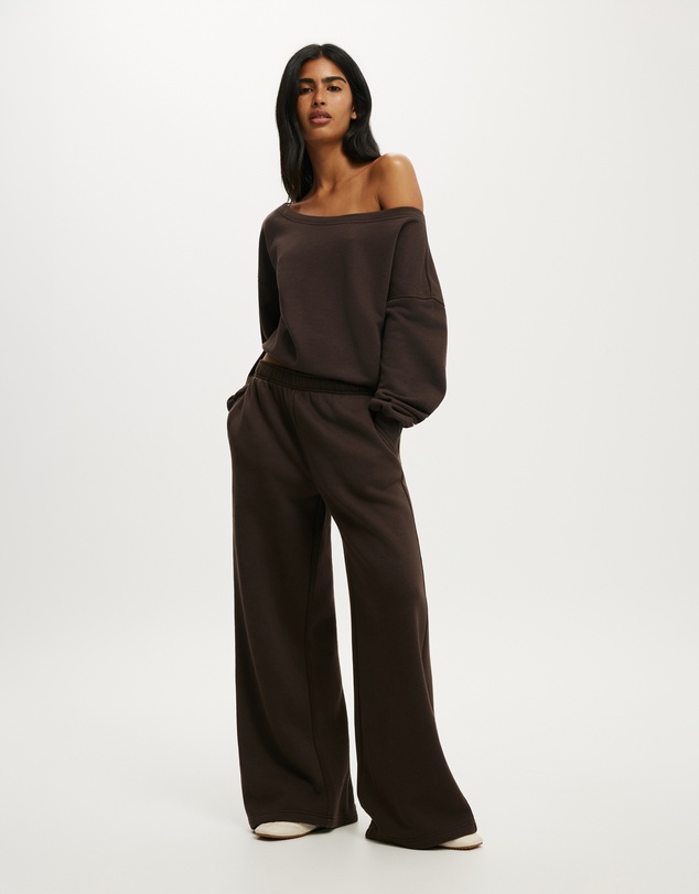 Cotton On - Relaxed Off Shoulder Sweatshirt