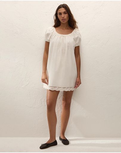 Mia Lace Ivory