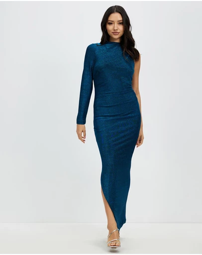Romance by Honey and Beau - Farrah High Neck Maxi Dress