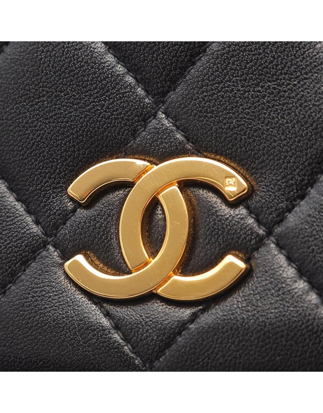 Pre-Loved by Azura Reborn - Pre-Loved CC Quilted Lambskin Full Flap
