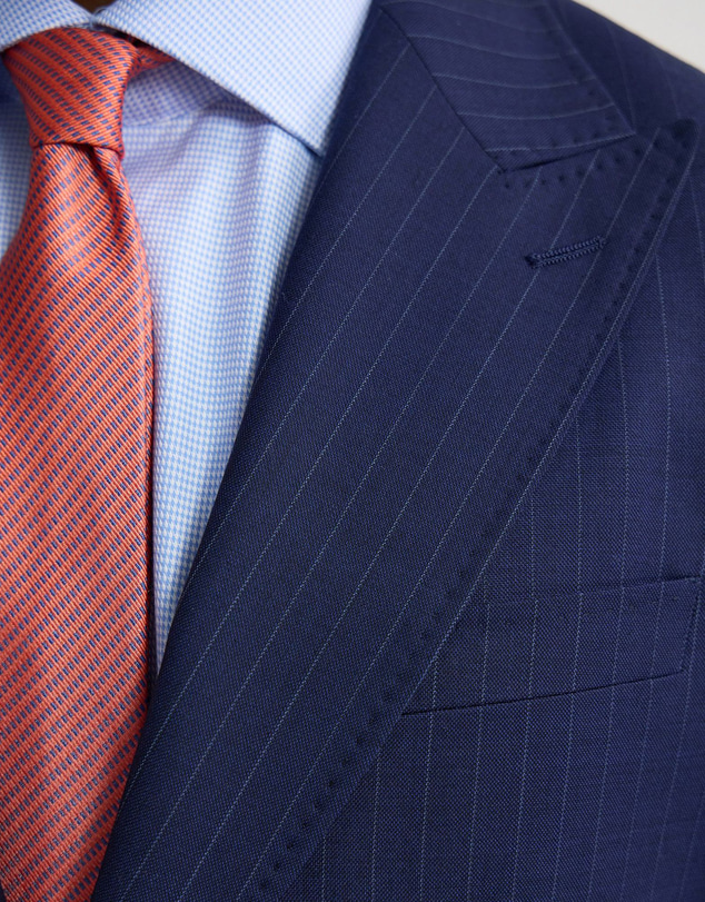 Oxford - Byron Wool Stripe Suit Jacket