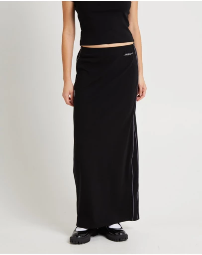 Insight - Pitch Piped Maxi Jersey Skirt